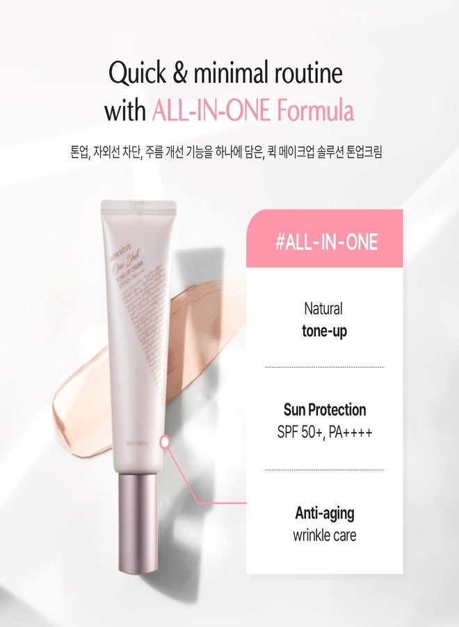 SONREVE Tone-Up Cream SPF50+ PA++++ Multipurpose Makeup Base, Primer, Quick Skin Tone Balancer, Lightweight,with Niacinamide, Korean skincare - Image 3